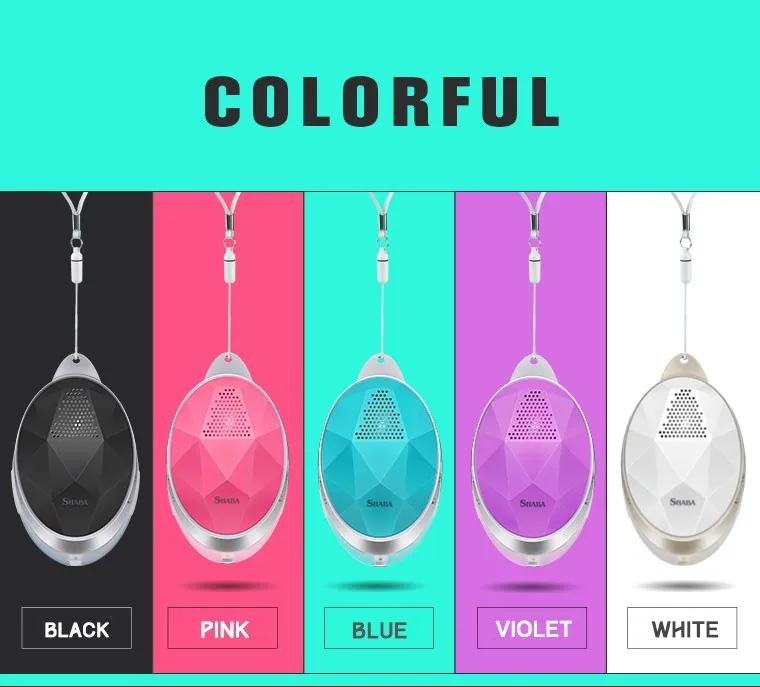 Wireless Speaker portable boombox light luminous AUX Wearable Player mini speaker Shutter Remote Speaker For Entertainment - ANKUX.COM