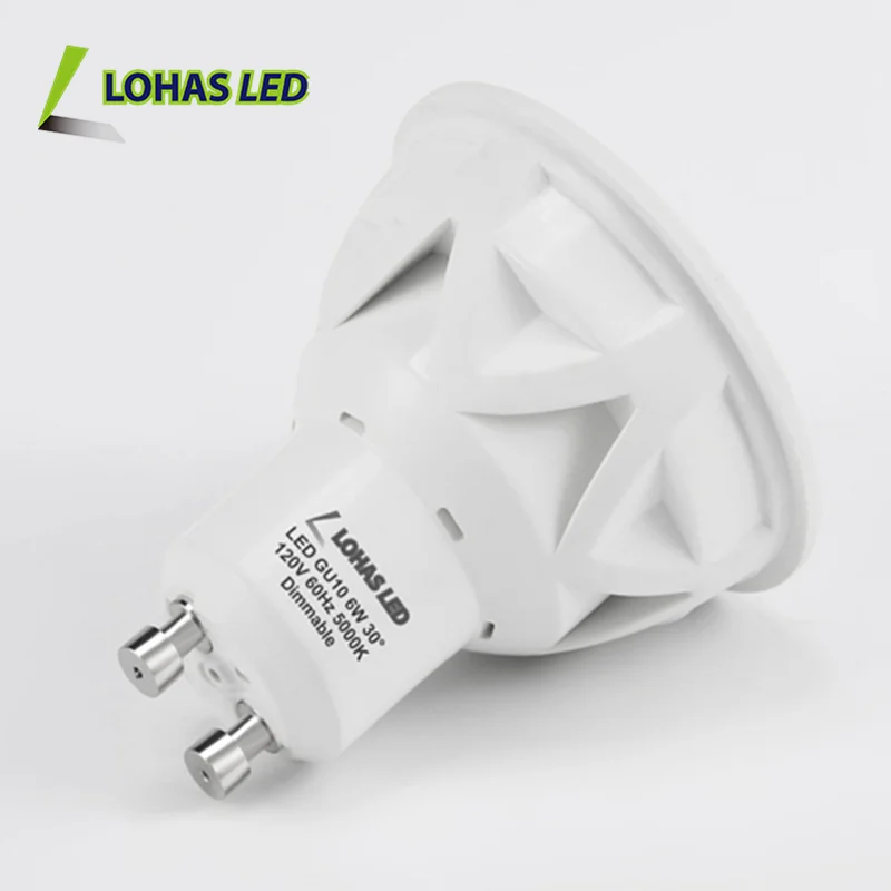 Hot SaleLed Light Dimmable GU10 7W SMD LED Spotlight GU10 Warm White 3000K