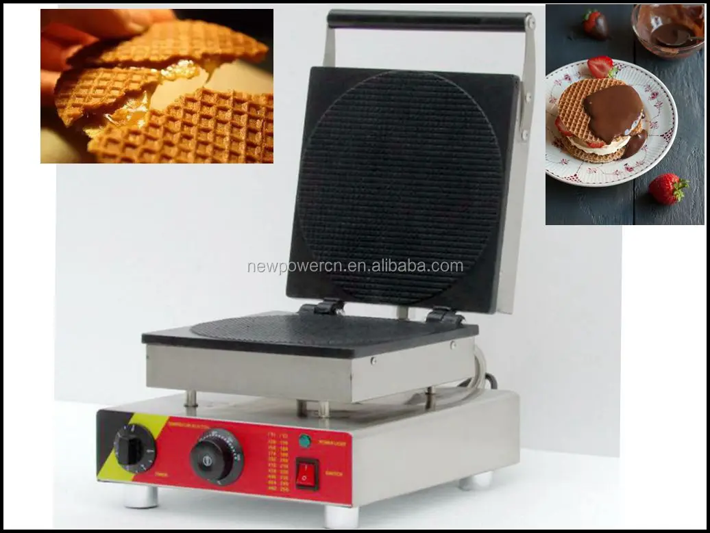 Dutch Stroopwafels Maker Machine Waffle Cone Maker Stroopwafels Making