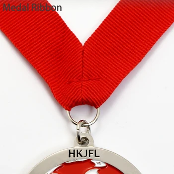 New Design Custom Logo Printing Fabric Medal Ribbon Buy
