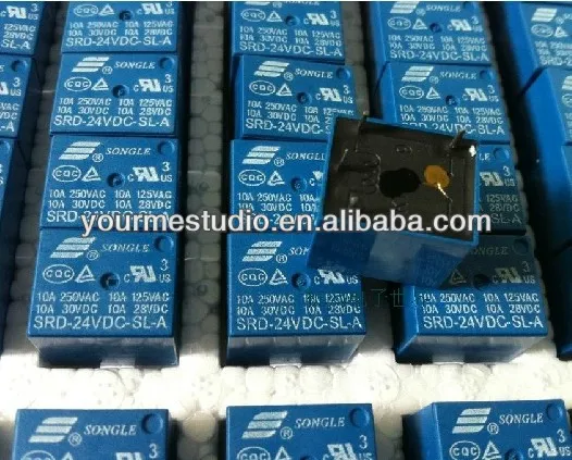 Relé SRD-24VDC-SL-A 24VDC 4PIN