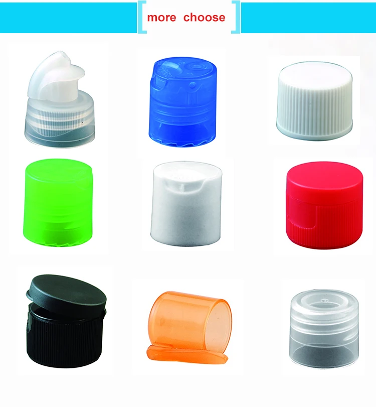 types of water bottle caps