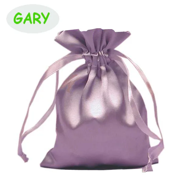 green satin bag