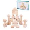 28 pieces kids Custom Wooden Building Blocks Puzzle Wood Toys for Wholesale