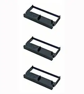 Epson Ribbon Cartridge for TM-U675 / -H6000 Series, M-U420 / 820 / 825, Black, 3-Pack (ERC32B)