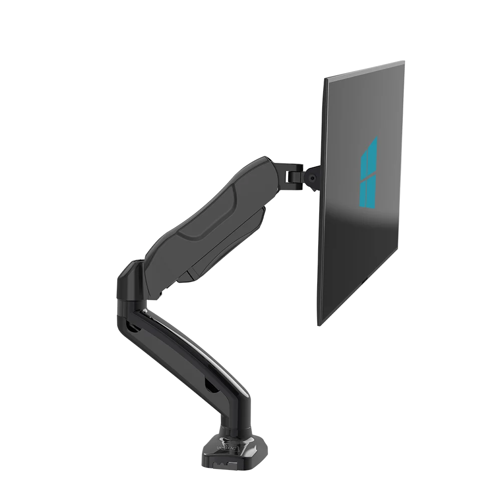 

Desk Mount Stand Full Motion Swivel Monitor Arm Gas Spring up to 6.5kg for 17-27 inch Computer Monitor holder