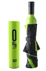 Image of Customized Gift Craft Wholesale Promotional Advertising Printing Wine Bottle Umbrella with Logo