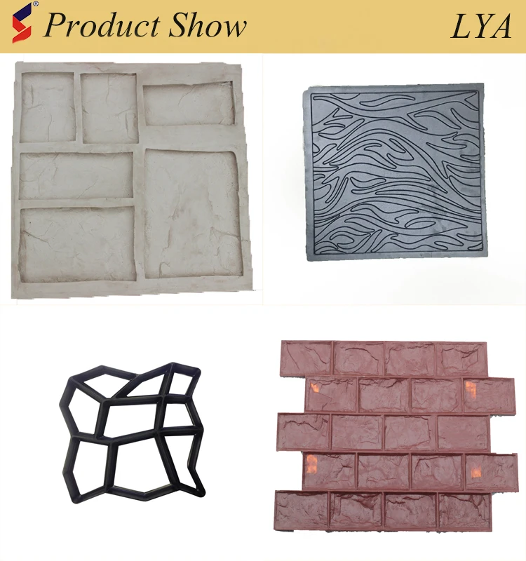 molds for concrete screen bricks