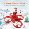 Mini drone JJRC H67 RC Quadcopter 2.4GHz 4CH 6 Axis Gyro Singing Drones Christmas Santa Claus flying helicopter toy VS JJRC H36