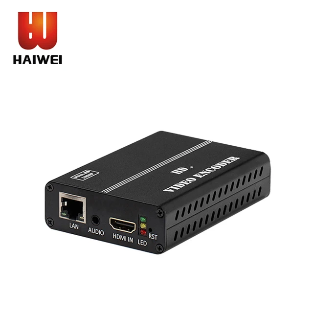 

Haiwei h.264 hdmi live streaming iptv encoder hdmi to ip encoder