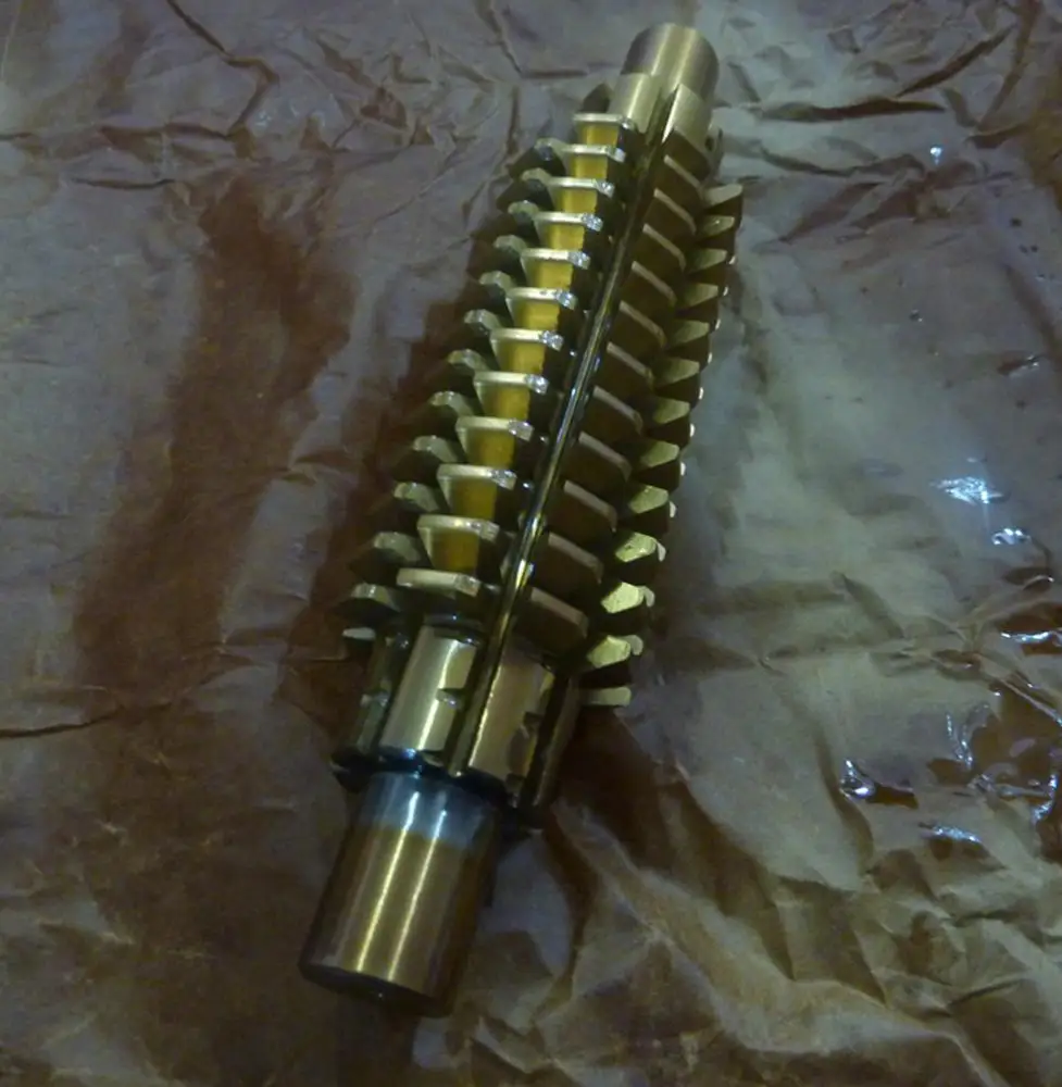 Hss M2 Shank Type Morse Taper Worm Gear Hob Cutter With Pa20 Buy Worm