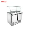 304 Stainless Steel Commercial Counter top Salad Bar/Salad Chiller/Table Top Salad Bar