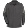 Grey work shirts ford racing apparel pit crew shirts mens work uniforms automotive apparel