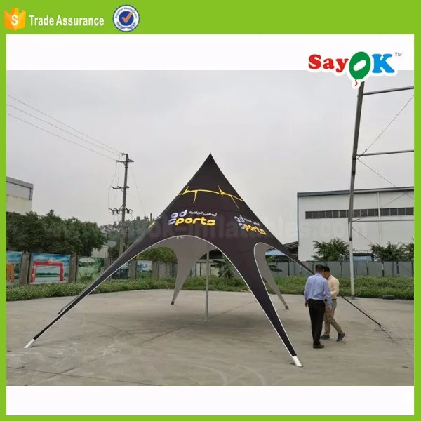 6m Outdoor Star Tent Cheap Portable Star Shaped Shade Tent For Sale
