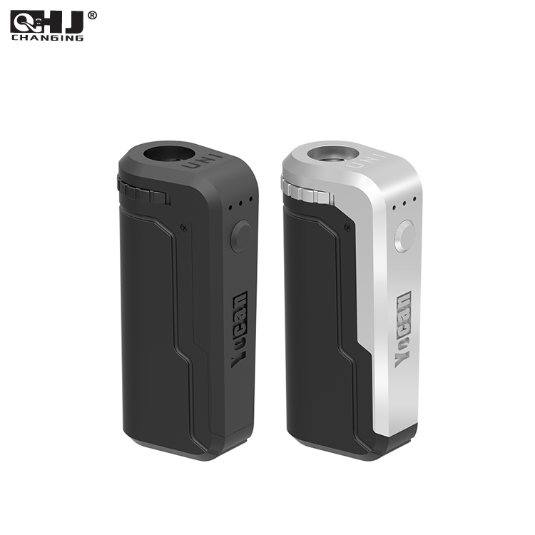 

New products 2019 in usa vape pen kit Yocan UNI 650mAh battery for 510 vape cartridges, Black;silver;red;blue