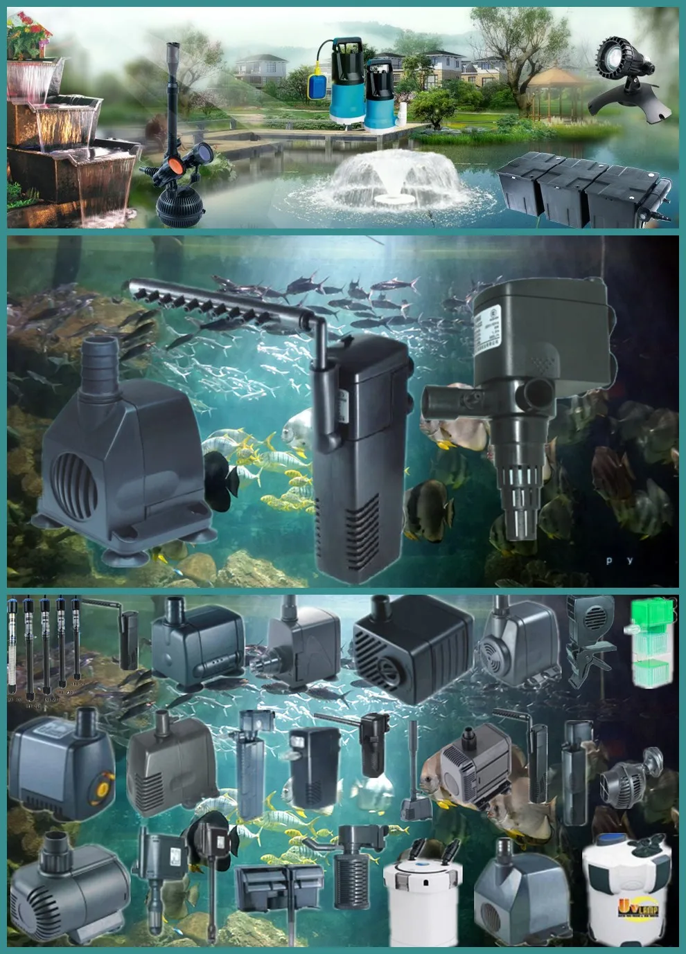 Hw504 Pond Filter With Uv Light Aquarium Canister External Water Fish Tank Filter Buy