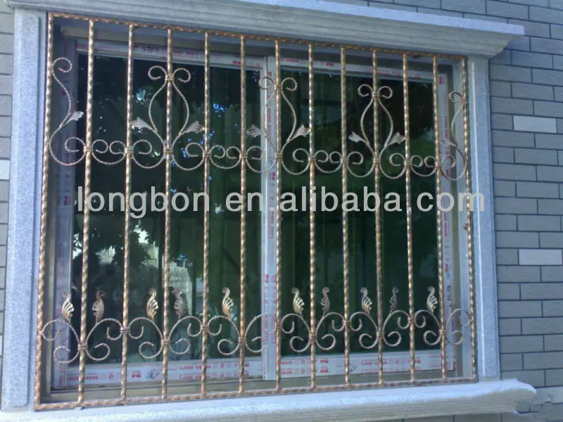 2015 Decorative Wrought Iron Window Grille Design Buy Steel