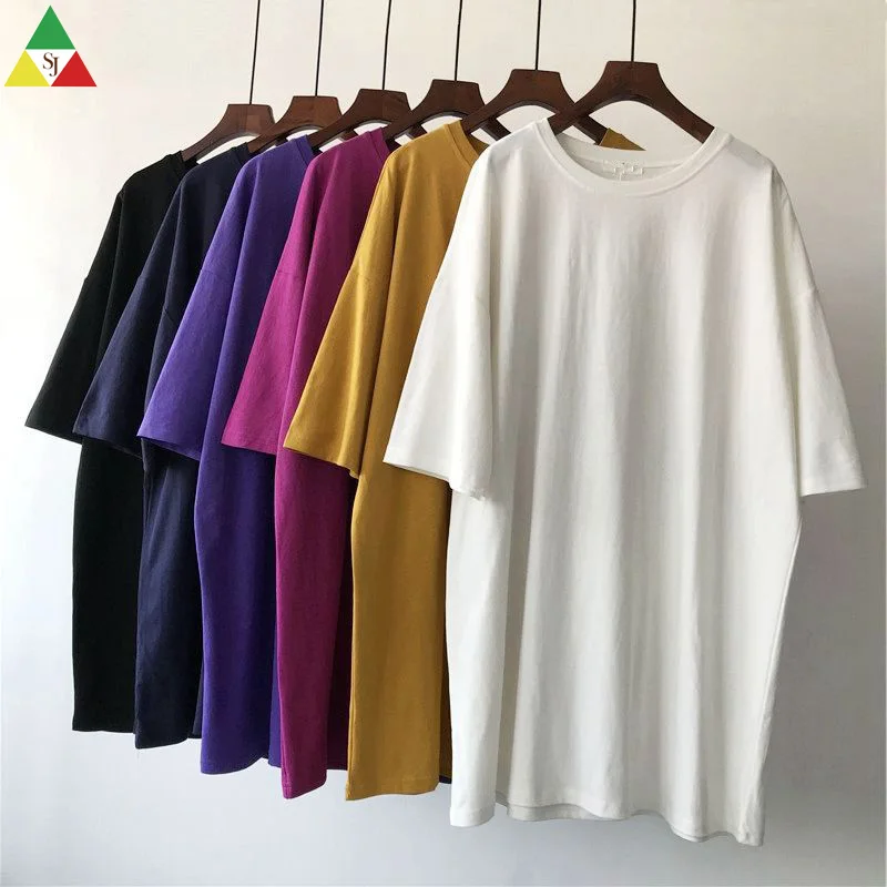 
Custom Plain Cheap Fashional White OEM Women T Shirt 