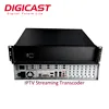 Server IPTV Out H 264/H 265 IPTV RTMP/HTTP HD To IP Converter H.265 HLS Encoder IPTV Channel Server