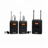 BY-WM8 UHF Dual-Channel Wireless Lavalier Microphone System for Interviews ENG/EFP DSLR Video