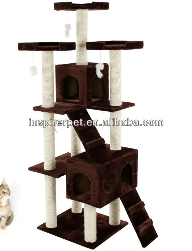 Luxe Chat Arbre D Activite Avec Feuille De Scratcher De Chat Maison De Jeu Buy Chat Scratcher Maison De Jeu Arbre A Chat Avec Feuille Arbre D Activite De Chat Product On Alibaba Com