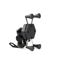 

Phone accessories X Grip Aluminum Alloy Phone Stand Mount Mirror Bass Motorcycle Bike E-bike Phone Holder Bracket