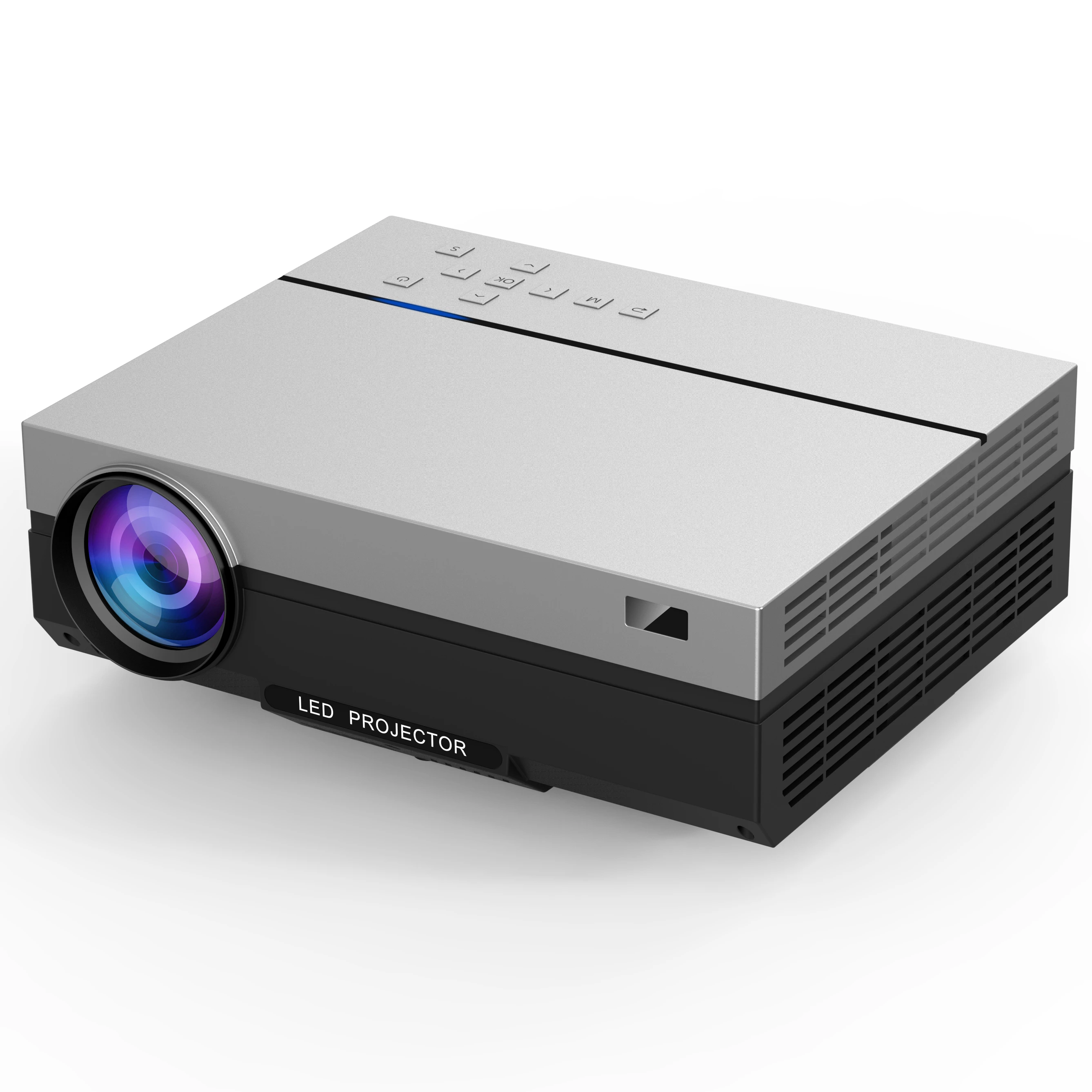 Newest 6.3inch LCD home cinema projector Native 1920*1080p AN08 android projector 4k cheap price projector 1080p