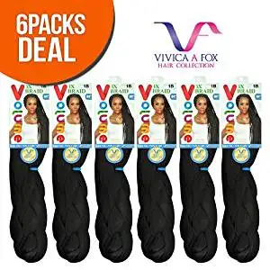 Buy Vivica Fox Synthetic Hair Braid 3x Volume Soft Perm Yaki Braid