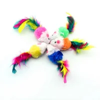 

Feather mice interactive Cat Toy