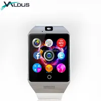

Back friday 2019 Wholesale Mobile Phone Smarth Smart watch Android Q18 Smart Watch with SIM Card and Camera VS A1 DZ09 U8 Y1