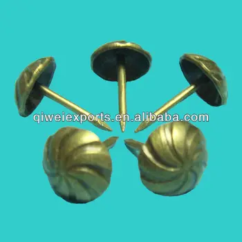 Bed Headboard Upholstery Nails Leather Tacks Antique Br Bed Headboard Upholstery Nails Leather