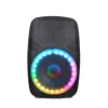 Accuracy Pro Audio CAK15DOEX-BT-LED12-80W 15'' Professional Active Plastic Class AB Speaker With LED Light