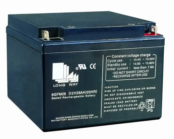 Sealed Lead Acid Battery 12v26ah 6fm26g Secondary Batteries Sealed Lead Acid Battery 12v26ah 6fm26g