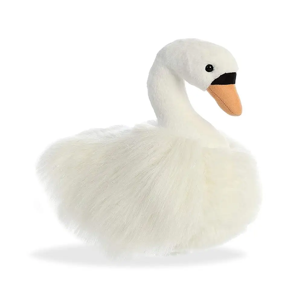 swan cuddly toy