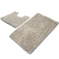 

bathroom chenille 2 piece bath mat bath rug set