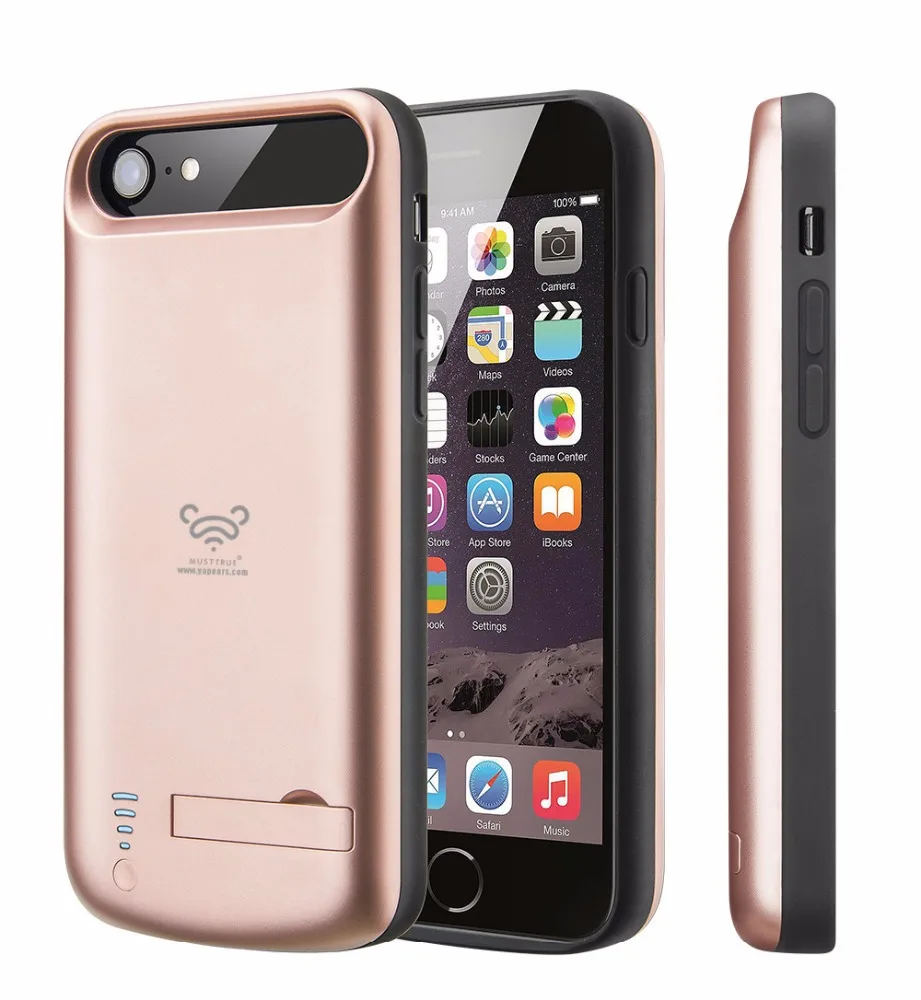 

For iPhone 6 7 8 Battery Charger Cover Case YAPEARS Portable High Capacity Rechargeable Fast Charging Power Bank