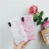 Unique Marble Design, Shock Proof Thin Case for iPhone X/6/7/8 plus IMD Design Stone Pattern TPU Shell Cover Case
