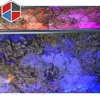 Translucent granite slab for wall feature