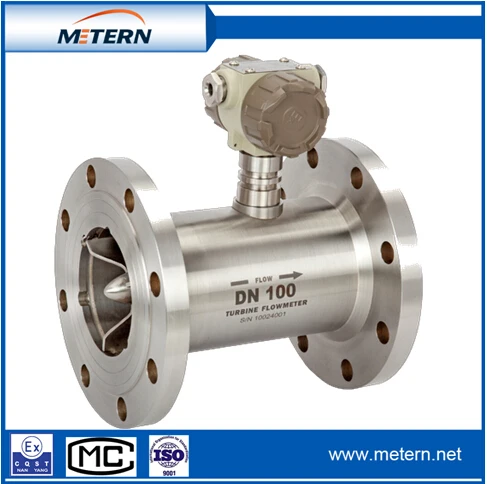 Liquid turbine flow meter 2