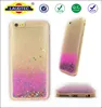 3D Shining Glitter Stars Liquid Quicksand PC + TPU Back Cover Phone Case for iPhone 6