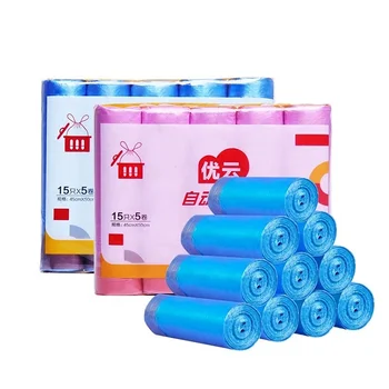 75 Pcs Sets Direct Order High Quality Trash On Roll Clear Tall