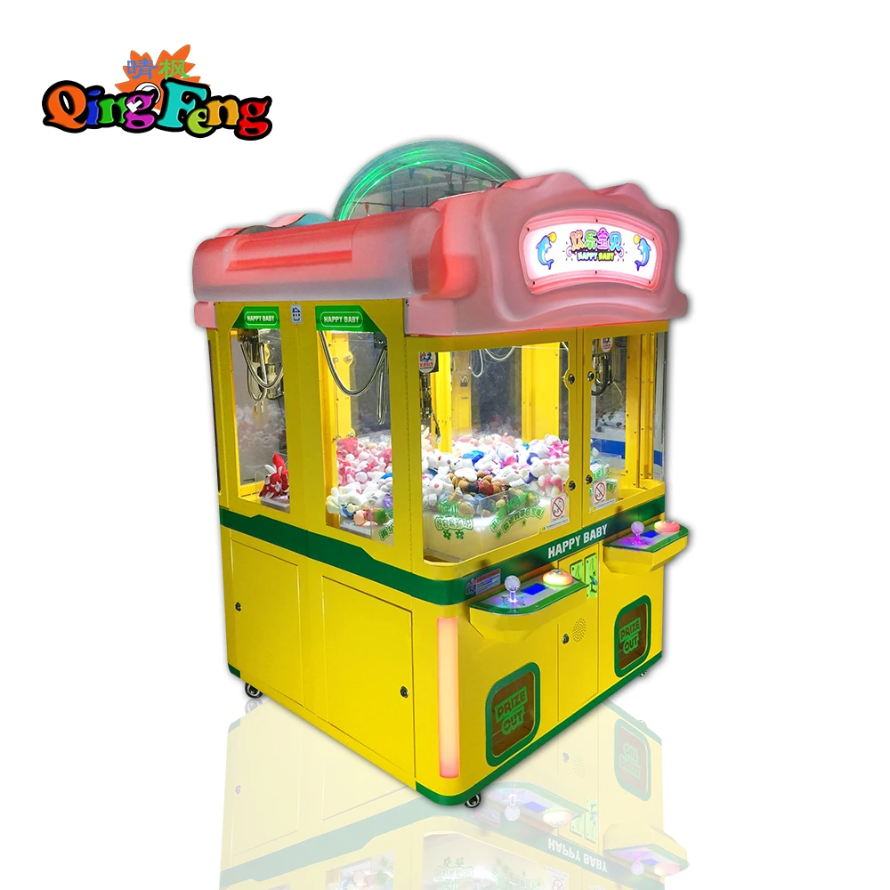 Qingfeng Happy Clip Ball Prize Vending Game Machine Sale For Children's 