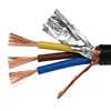 Flexible Copper Braiding Copper Shield PVC Sheath 3 Cores 4mm Electrical Power Cable