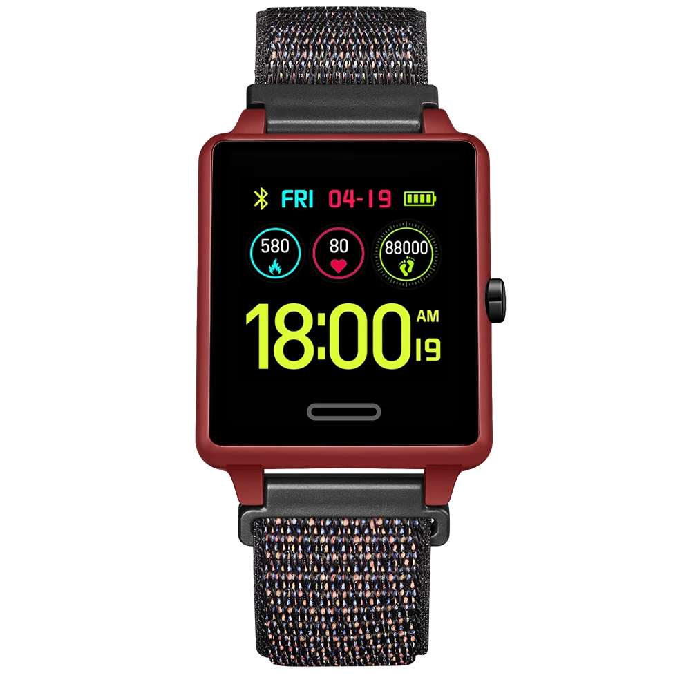 

2019 New Products Wholesale Smartwatch Pedometer Bluetooth Sport Heart Rate Brood Pressure Pedometer Smart Watch, Red/pink/black/silver