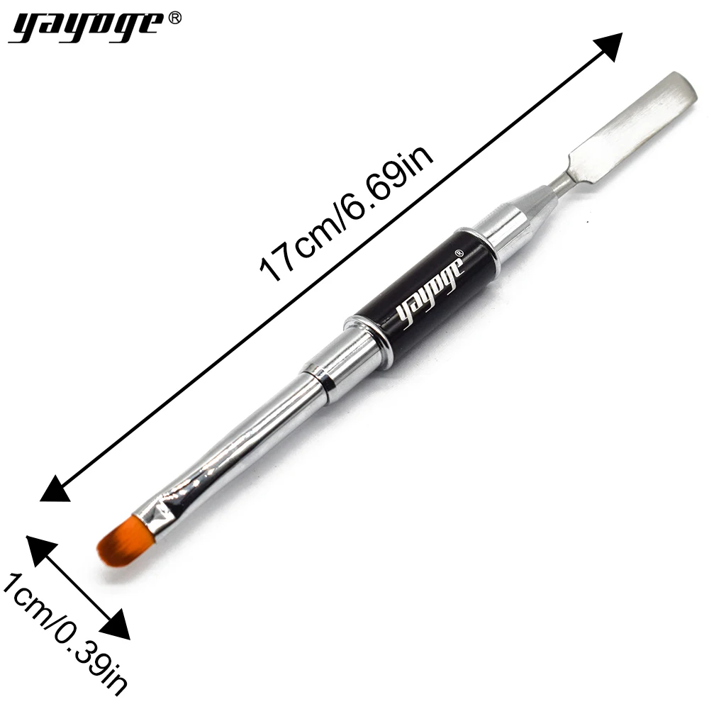 

Yayoge Hot Sale Dual-Use Nail Art Design Pen Pusher tools