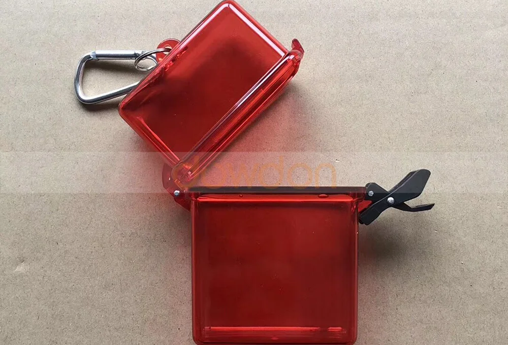 Multi Color Outdoor Swim Waterproof Plastic Container Storage Case Key