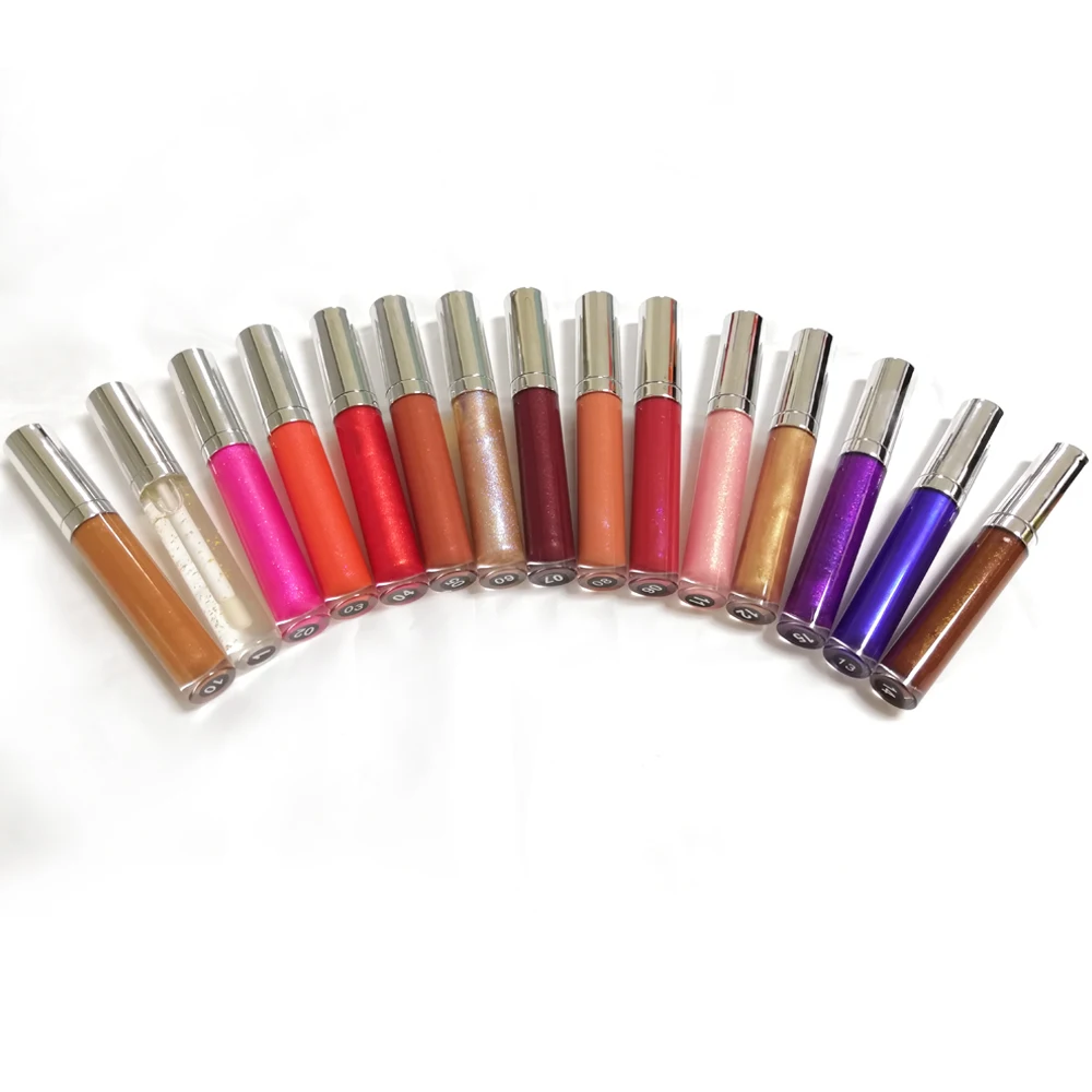 

OEM 15 colors Shimmer Lip Gloss Oily Lip Glaze Accept Customized Logo Lipgloss Waterproof long Lasting Liquid Lipstick, 15 colors lipgloss