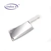 Thick Blade Kitchen Supplies Cleaver Kitchen Knife Chopper Slaughtering Knife with White Plastic Handle