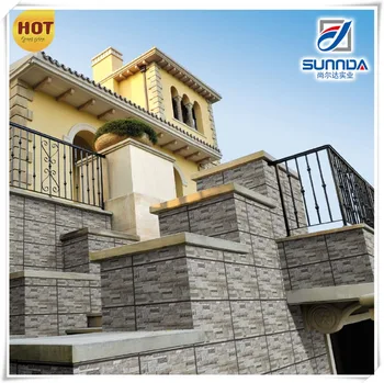 Decorative 3d Brick Exterior Ceramic Wall Tiles Foshan Cheap Non