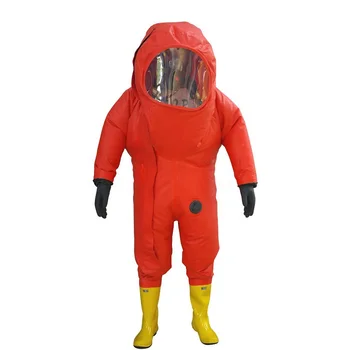 Red Omniseal Heavy Duty Chemical Hazmat Suits - Buy Hazmat Suit,Heavy ...